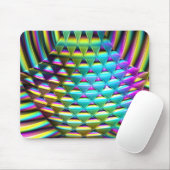 Chromatische Welle Art 1A Mousepad (Mit Mouse)