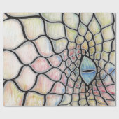 Chromatischer Drache Geschenkpapier (Flach)