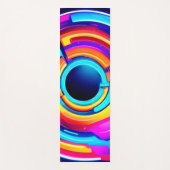 Chromatischer Fluss: Die strahlende Essenz lebendi Yogamatte (Vorderseite)