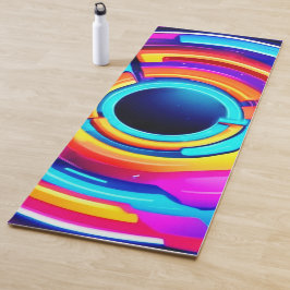 Chromatischer Fluss: Die strahlende Essenz lebendi Yogamatte