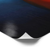 Chromatischer Fluss Poster (Ecke)