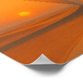 Chromatischer Horizont Poster (Ecke)