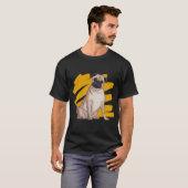 Chromatischer Mops T-Shirt (Vorne ganz)
