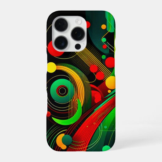 Chromatischer Puls iPhone Hülle (Rückseite)