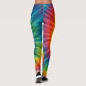 Chromatischer Vortex Leggings (Rückseite)