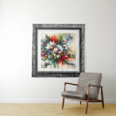 Chromatisches Blossom Burst Wandteppich (Beispiel)