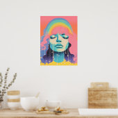 Chromatisches Elegance Poster (Küche)