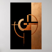 Chromatisches Gleichgewicht Sinn für Harmonie Poster (Vorne)