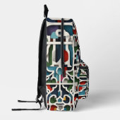 Chromatisches Maze Bedruckter Rucksack (Links)