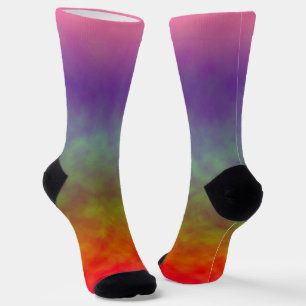 Chromatisches Nachwetter Socken