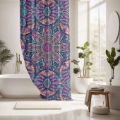 Chromatisches Orb-Design Duschvorhang