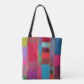 Chromatisches Quilt Tasche (Rückseite)