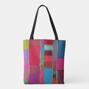 Chromatisches Quilt Tasche