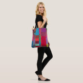 Chromatisches Quilt Tasche (Am Model)