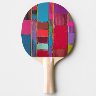 Chromatisches Quilt Tischtennis Schläger