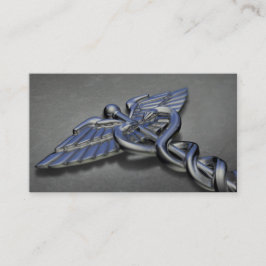 Chromberufliche medizinische visitenkarte