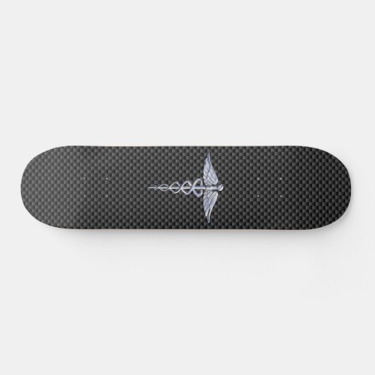 Chromcaduceus-medizinische Skateboard (Horizontal)