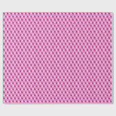 Chrome-3-d-Boxen - fuchsienrosa Geschenkpapier (Flach)
