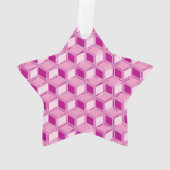 Chrome-3-d-Boxen - fuchsienrosa Ornament (Rückseite)