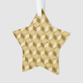 Chrome-3-D-Boxen - goldfarben Ornament (Vorderseite)