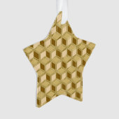 Chrome-3-D-Boxen - goldfarben Ornament (Vorderseite)