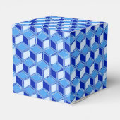 Chrome-3-d-Boxen - Kobaltblau Geschenkschachtel (Rückseite)