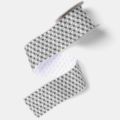 Chrome 3-d Boxen - silber grau Satinband (Rückseite)