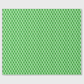Chrome 3-d Boxen - Smaragdgrün Geschenkpapier (Flach)