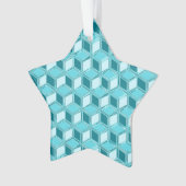 Chrome-3-d-Boxen - Türkis/Aqua Ornament (Vorderseite)