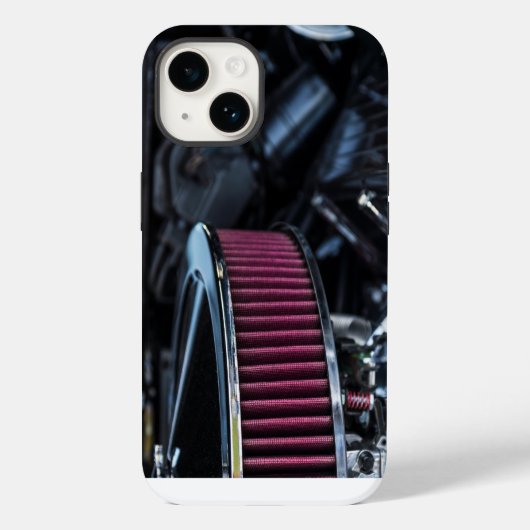Chrome Air Intake Case-Mate iPhone Hülle (Rückseite)
