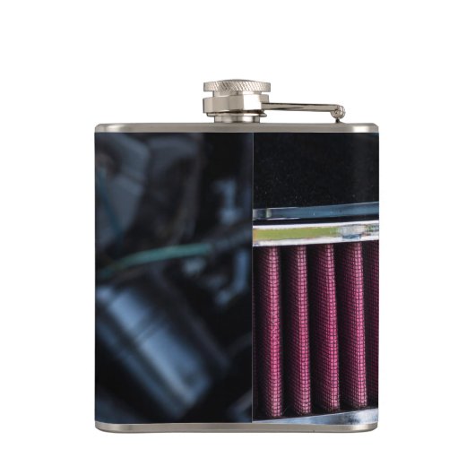 Chrome Air Intake Flachmann (Rückseite)