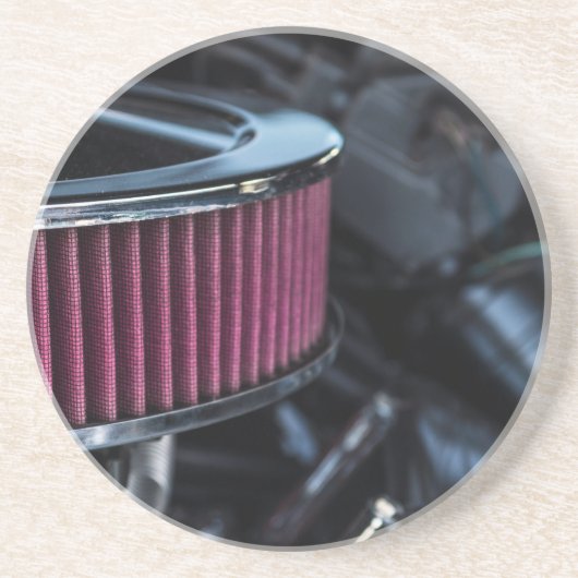 Chrome Air Intake Getränkeuntersetzer (Vorne)