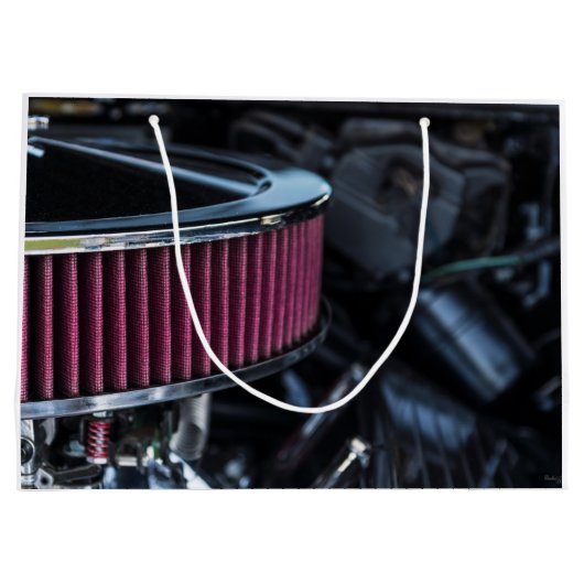 Chrome Air Intake Große Geschenktüte (Rückseite)