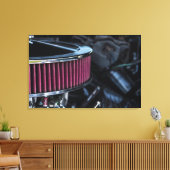 Chrome Air Intake Leinwanddruck (Insitu (Wohnzimmer))