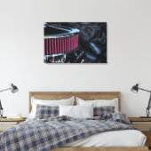 Chrome Air Intake Leinwanddruck (Insitu (Schlafzimmer))