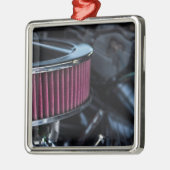 Chrome Air Intake Ornament Aus Metall (Links)