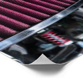 Chrome Air Intake Poster (Ecke)