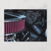 Chrome Air Intake Postkarte (Vorderseite)