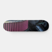 Chrome Air Intake Skateboard (Horizontal)