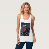 Chrome Air Intake Tank Top (Vorderseite Vollansicht)