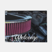 Chrome Air Intake Welcome Doormat Fußmatte (Vorderseite)