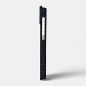 Chrome Anchor auf Honeycombs Nautical Lifestyle Case-Mate iPhone Hülle (Rückseite / Links)