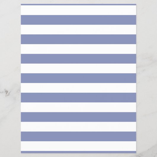 Chrome Anchor auf Navy Stripes Flyer (Hinten)