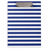 Chrome Anchor auf Navy Stripes Klemmbrett (Vorderseite)