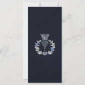 Chrome auf Carbon Fibre Print Scottish Thistle (Vorderseite)