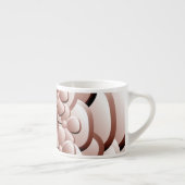 Chrome-Blume - Kupfer Espresso Cup Espressotasse (Rechts)