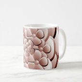 Chrome-Blume - Kupferkaffee-Tasse Kaffeetasse (VorderseiteRechts)