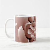 Chrome-Blume - Kupferkaffee-Tasse Kaffeetasse (Links)