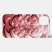 Chrome-Blume - Rubescent Case-Mate iPhone Case (Rückseite (Horizontal))