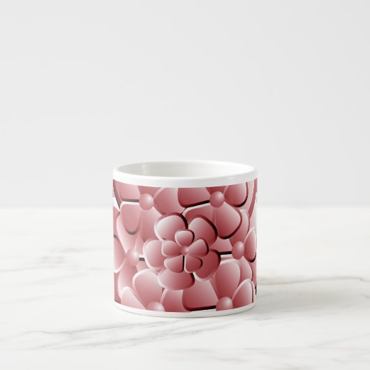 Chrome-Blume - Rubescent Espresso Cup Espressotasse (Vorderseite)